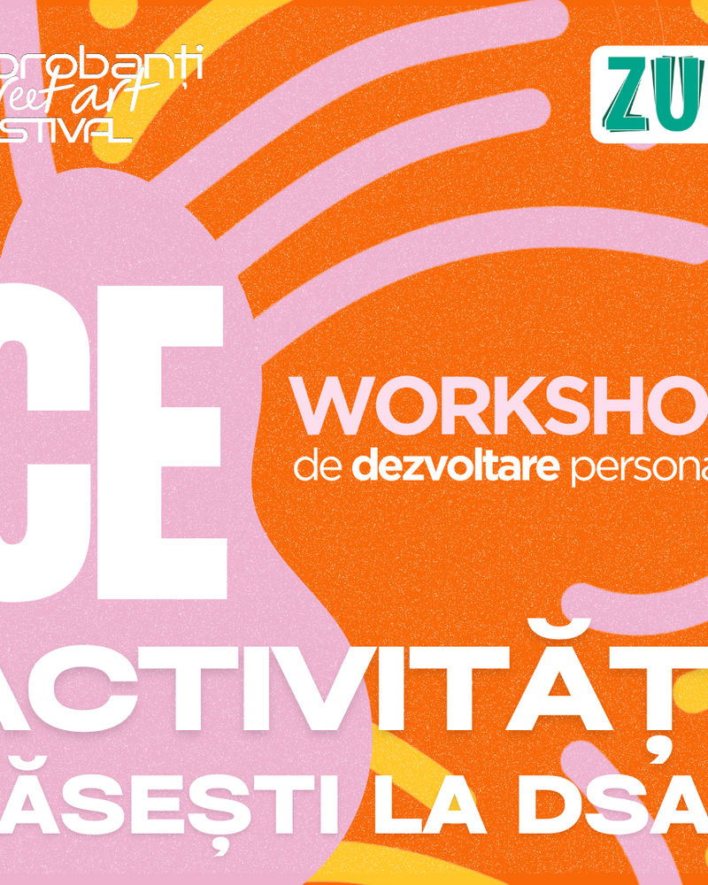 Dorobanți Street Art Festival program poster